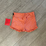 Tiger Friday, Filly Bootie Shorts in Burnt Orange, AM Women's 4/6