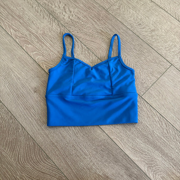 Five Dancewear, Formation Crop Top in Blue Jay, PA Child 12/14 - Final Sale