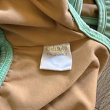 Chelsea B, Open Back Lace Detail Radiance Leotard in Mint Green, CL Child 10/12 - Final Sale