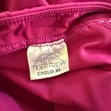 Tiger Friday, Pipedream Jumpsuit in Purple and Blue Trim, CXL Child 10/12