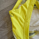 Five Dancewear, Mesh Detail Open Back Leotard in Yellow, PA 12/14 - Final Sale