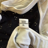 LA Dance Designs, Sunni Biketard in Black and White, CL Child 6/8 - Final Sale