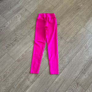 AA Dance, Fuchsia Pink Leggings, YL Child 8/9