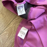 Five Dancewear, Formation Crop Top and Biker Shorts in Lavender Purple, YL Child 7/8 - Final Sale
