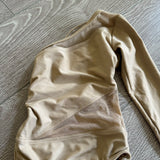 AA Dance, Nautica Leotard in Nude Gold, CXS Child 3/4