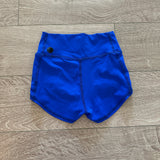 Five Dancewear, Everyday Shorts in Royal Blue, YL Child 7/8