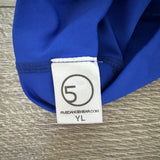 Five Dancewear, Everyday Shorts in Royal Blue, YL Child 7/8