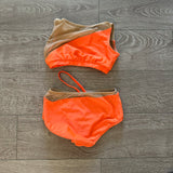 Patrick J, Vivid Set in Neon Coral Orange, CXL Child 8/10 - Final Sale