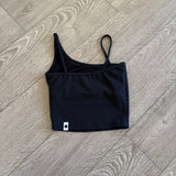 Five Dancewear, Airbrush Crop Top in Black, AXXS Child 12/14 - Final Sale