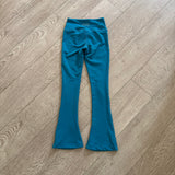 Tiger Friday, Retro Flare Leggings in Blue Jay, CM Child 6/8 - Final Sale