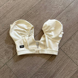 Tiger Friday, Damsel Bralette in Ivory White, CM Child 6/8 - Final Sale