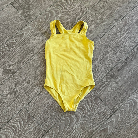 Soft Yellow Leotard, Child 7/8 - Final Sale