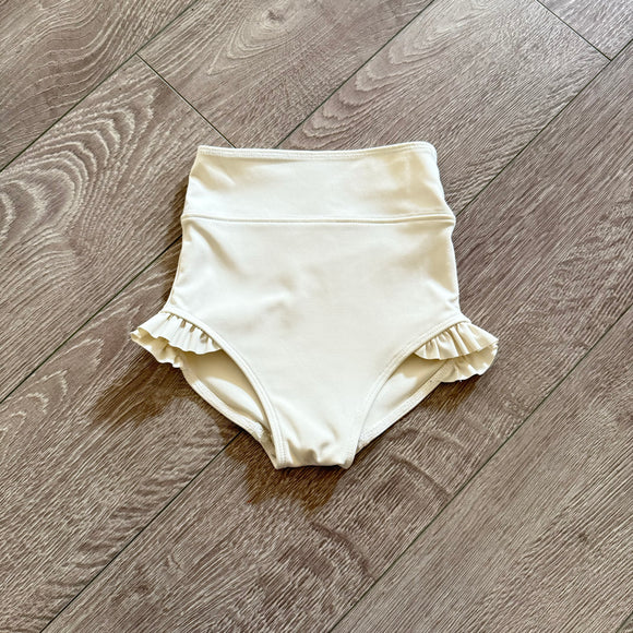 Tiger Friday, Filly Briefs in Ivory White, CM Child 6/8 - Final Sale