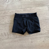 Jo+Jax, Logo Bootie Shorts in Black, YM Child 7/8 - Final Sale