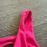 Five Dancewear, Mesh Detail Crop Top in Hot Pink, YL Child 7/8 - Final Sale
