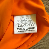 Tiger Friday, Journey Crop Top in Julius Orange, CL Child 8/10 - Final Sale