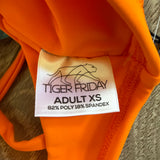 Tiger Friday, Sizzle Crop Top in Boulevard Orange, AXS Women's 0/2