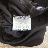 Tiger Friday, Long Sleeve Swivel+Cinch Top, CL Child 8/10