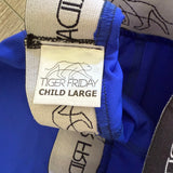 Tiger Friday, TF Sport Logo Shorts in Royal Blue, CL Child 8/10