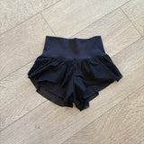 Chelsea B, Petal Skirt with Attached Shorts in Black, CS Child 6/7 - Final Sale
