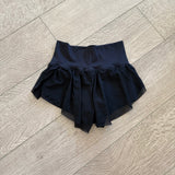 Chelsea B, Petal Skirt with Attached Shorts in Black, CS Child 6/7 - Final Sale