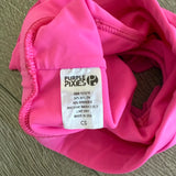 Purple Pixies, Olivia Ruffle Top in Neon Pink, CS Child 6/7