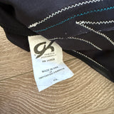 GK Elite, Shiny Teal Green and Black Leotard, CL Child 8/10 - Final Sale