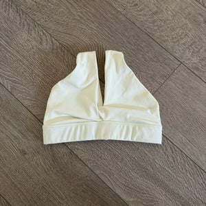 Tiger Friday, Twisted Sister Bralette in Cream White, CL Child 8/10