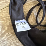 Five Dancewear, Sports Bra with Black Panther Trim, YL Child 7/8