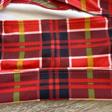 Kandi Kouture, Christmas Red Plaid Set, CL Child 7/8 - Final Sale