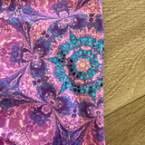 GK Elite, Purple Swirl and Spangles  Leotard, CL Child 8/10 - Final Sale