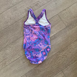 GK Elite, Purple Swirl and Spangles  Leotard, CL Child 8/10 - Final Sale