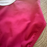 NG, Blue Red Ombre Leotard with Crystals, CM Child 7/8 - Final Sale