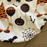 Anchor Activewear, Mesh Back Halloween Bats and Skulls Leotard, CM Child 6/8 - Final Sale