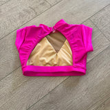 AA Dance, Cabana Top in Neon Pink, CL Child 8/9