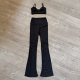Tiger Friday, Salem Crop Top in Black, AXS Women's 0/2 - Final Sale