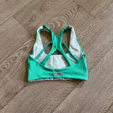 Five the label, Double Down Bra in Teal Green, AXS