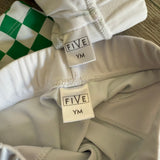 Five Dancewear, Green Checkered Top and Shorts Set, YM Child 5/6 - Final Sale