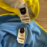 Jo+Jax, Evolution Top and Shorts Set in Blue Yellow, YM Child 8/10