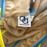 AA Dance, Miami Beach Leotard in Yellow Blue, CL Child 8/9