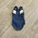 Balera, Slate Grey Mesh Section Leotard, IC 7/8