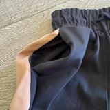 Five Dancewear, Brown Side Detail Black Pocket Shorts, YL Child 7/8 - Final Sale