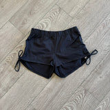 Five Dancewear, High Tied Shorts in Black, AS Women's 2/4