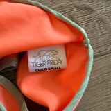Tiger Friday, Radiance Mimi Crop Top in Frosted Coral Orange, CS Child 5/6 - Final Sale