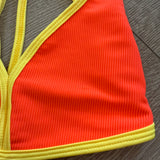 Tiger Friday, Georgia Bra in Rogue Orange Yellow, AXS Women's 0/2 - Final Sale