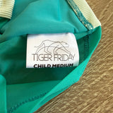 Tiger Friday, Hepburn Crop Top in Ocean Spray Blue, CM Child 6/8 - Final Sale