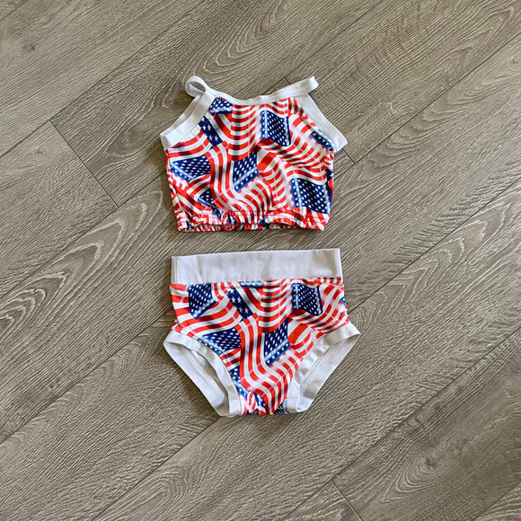 Lucy Lu, Red White and Blue Patriotic Set, CS 4/6