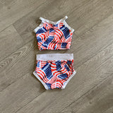 Lucy Lu, Red White and Blue Patriotic Set, CS 4/6