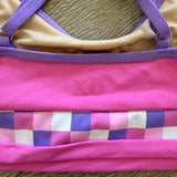XO Dance, Check Me Out Top and Checkmate Short in Pink, Child 8/10 - Final Sale