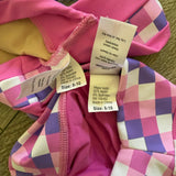 XO Dance, Check Me Out Top and Checkmate Short in Pink, Child 8/10 - Final Sale